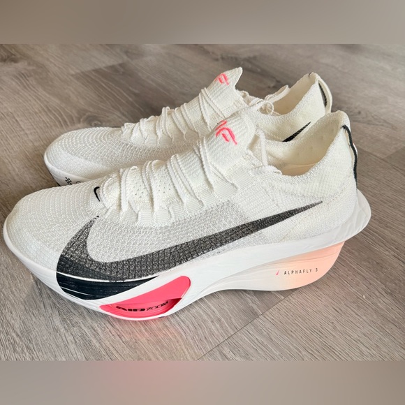 Nike Air Zoom Alphafly Next% 3 Sail Crimson Tint FD8311-103 Size 12